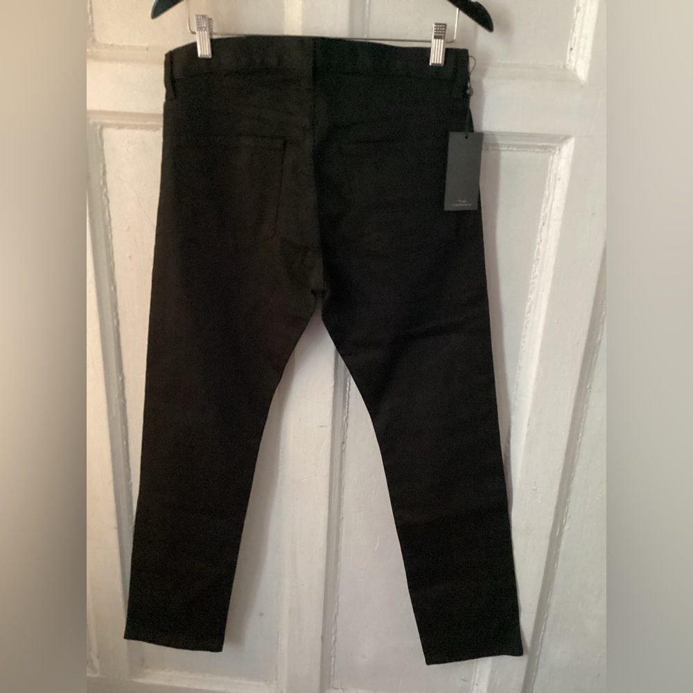 Jeffrey Rudes Black Slim Denim Jeans - Picture 4 of 9